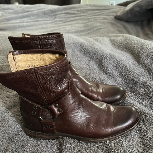 Frye Shoes - Women’s Frye Brown Leather Boots